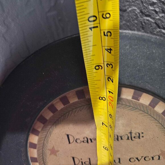 Christmas Decor Santa Did You Get My Letter Plate - Picture 2 of 3